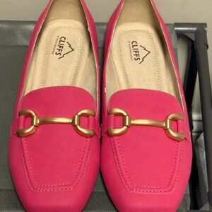 White Mountain Women's Pink Loafers